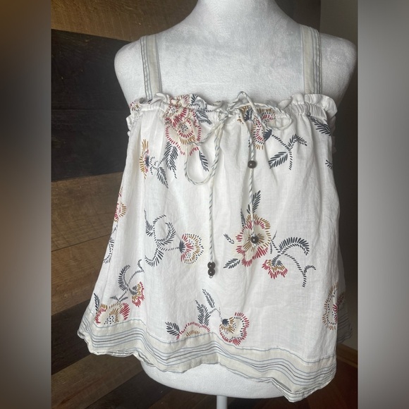 Madewell x WARM Tank Honolulu Hibiscus, Size Large - Picture 1 of 7